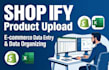 do manual shopify product listing and SEO optimization