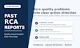 deliver a fast root cause analysis report for your quality issue