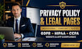 write gdpr compliant privacy policy, terms and cookie policy for shopify or etsy