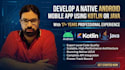 build a native android app using java and mvvm architecture