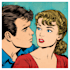 create authentic retro comic illustration