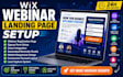 develop wix webinar landing page wix registration form integration