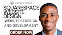 build squarespace website design, redesign squarespace website development duda