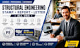licensed structural engineering stamp engineering report letter arizona, maine