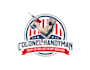 create a clean and modern handyman service logo
