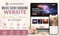 build squarespace music event booking website wedding planner seo optimization