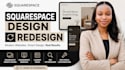 build squarespace website design squarespace website redesign landing page setup