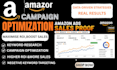 setup and optimize amazon ads campaigns, amazon PPC campaign