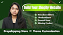 build a  shopify dropshipping store design and maintenance