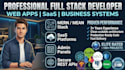 develop full stack saas web application with react node js python