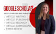 publish article writing  journal publications peer reviewed increase citations