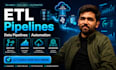 build etl pipelines and data pipelines using python and sql