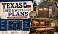 create texas shed and workshop permit plans for backyard projects