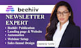 build and setup complete beehiiv newsletter empire with ai design and automation