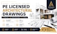 do architectural 2d floor plan drawing, elevation, site plan, city permit plan