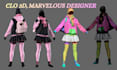 make 3d cloth modelling, clo3d render with 360 rotation, animation clo3d mock up