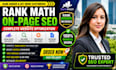do perfect rank math on page for website SEO optimization