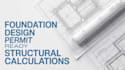 do foundation design structural calculations and permit drawings