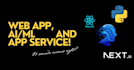 develop a python ai ml web application for your business