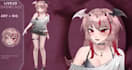 design vtuber model live2d vtuber rigging anime character design live2d model