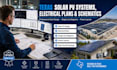 design texas solar pv systems, electrical plans, schematics, and power layouts