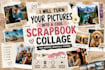 turn your pictures into a cool scrapbook collage