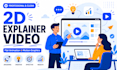 design and animate a professional 2d explainer video