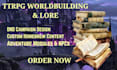 write custom dnd homebrew content ttrpg worldbuilding lore book ghostwriter