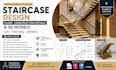 design custom staircase plans, construction details and 3d models