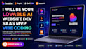 be your lovable ai website dev, replit, base44, bolt new ai saas mvp vibe coding