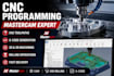 create cnc toolpaths and cam programs using mastercam and solidworks