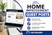 write publish premium guest post, home sites, guest posting