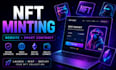 build nft minting website and nft smart contract