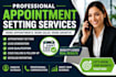 provide appointment setting services