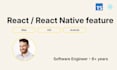 implement a react or react native feature or bugfix