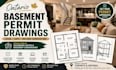 prepare ontario basement permit drawing and floor plan