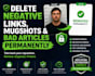 delete negative link mugshots bad article online permanently