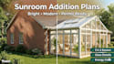 permit ready sunroom addition drawings