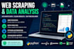 scrape websites, analyze data, and build python automation solutions