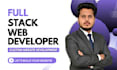 do custom website development, frontend backend developer, full stack developer