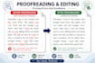 proofread your documents for mistakes or errors
