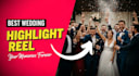 create a cinematic wedding video highlight