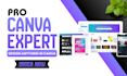 be your canva pro expert and design anything in canva