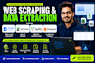 build web scraping bots using bright data, apify, zenrows and firecrawl