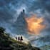 draw fantasy book cover, illustration