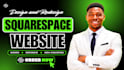 build or update squarespace website design and redesign squarespace website