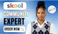 setup skool online community online course setup skool community manager