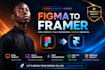 duplicate website build webflow website fix framer website figma to framer