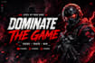create professional gaming banners