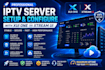 setup and configure iptv server with xui one or xtream UI